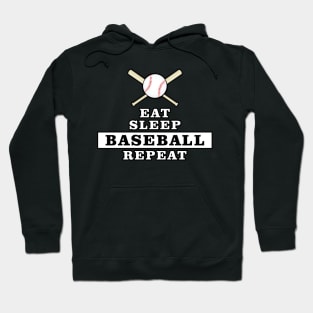 Eat, Sleep, Baseball, Repeat Hoodie